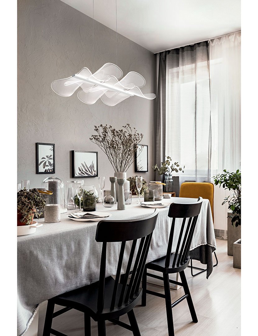 Candeeiro Teto Sylvie 78 cm