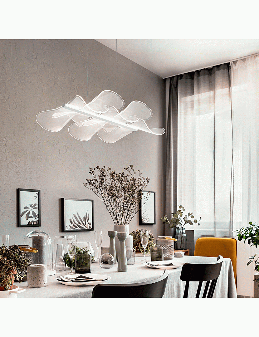 Candeeiro Teto Sylvie 78 cm