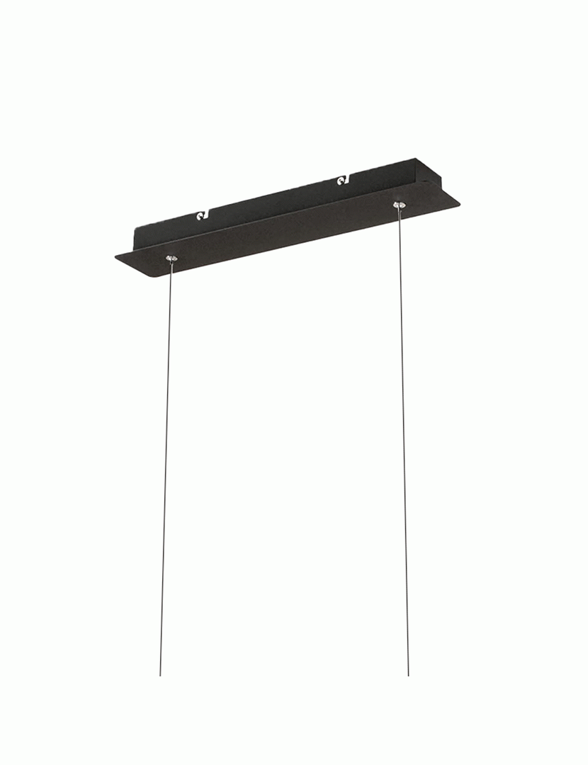 Candeeiro Teto Sinuo 112 cm