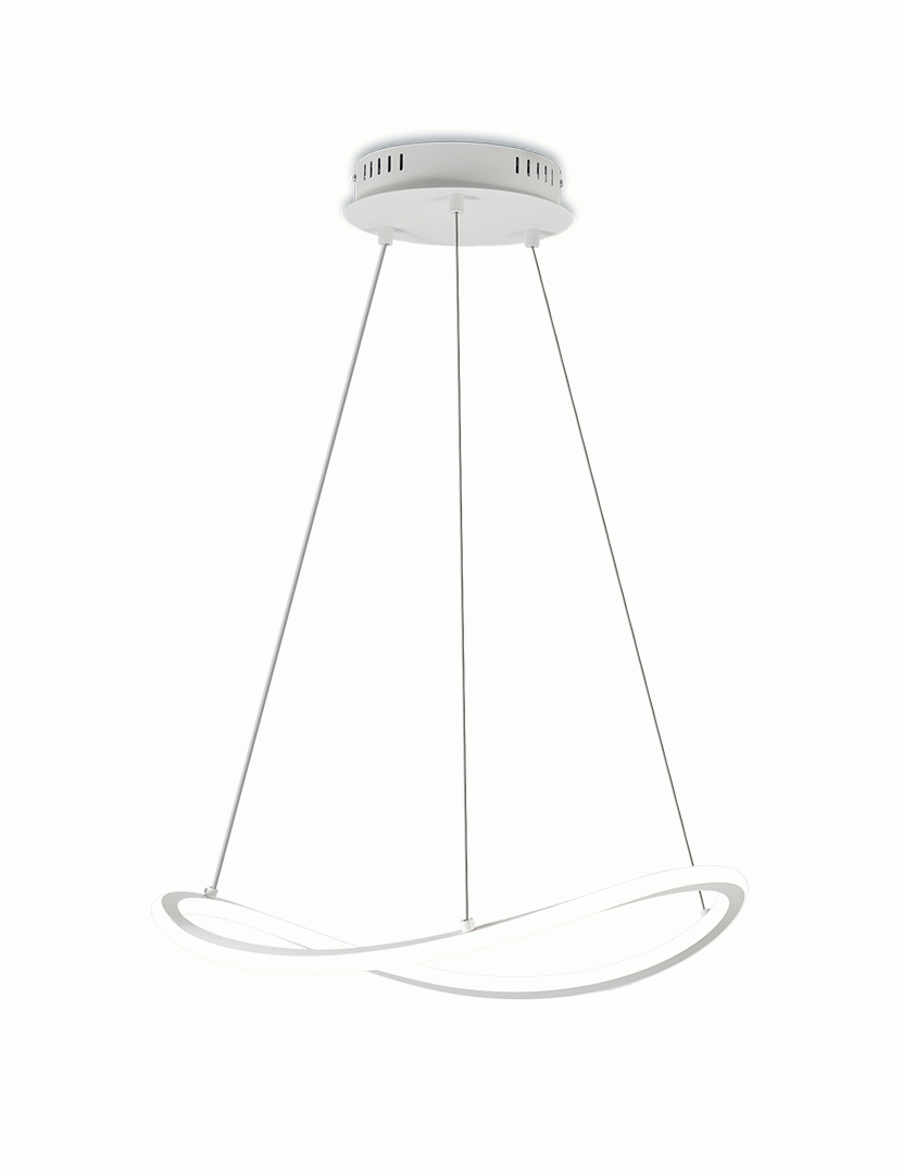 Candeeiro Teto Tirreno 50 cm