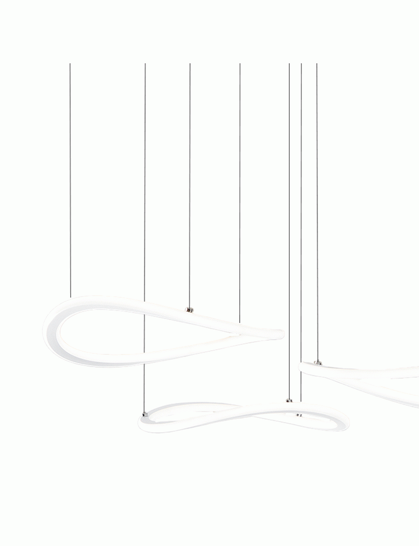 Candeeiro Teto Tirreno 50 cm