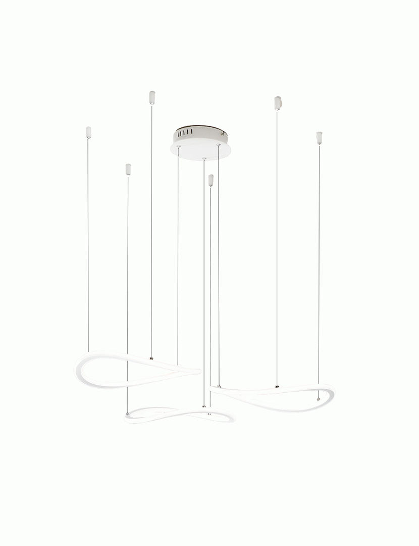 Candeeiro Teto Tirreno Max 82 cm