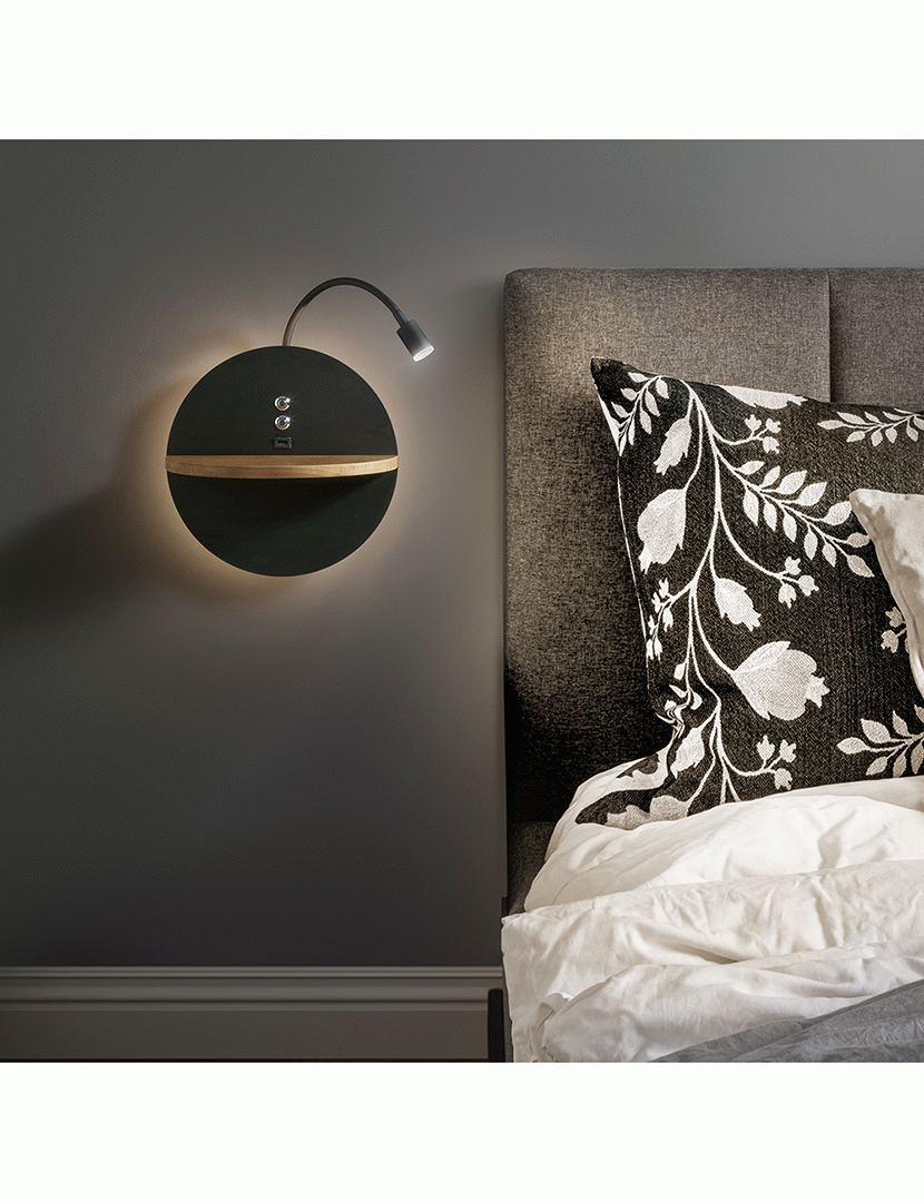 Candeeiro Parede Dual 30 cm