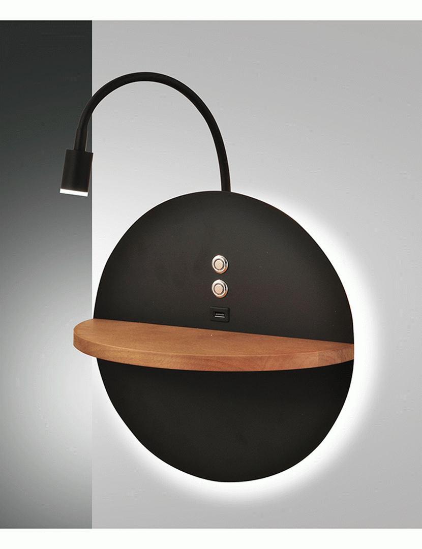 Candeeiro Parede Dual 30 cm