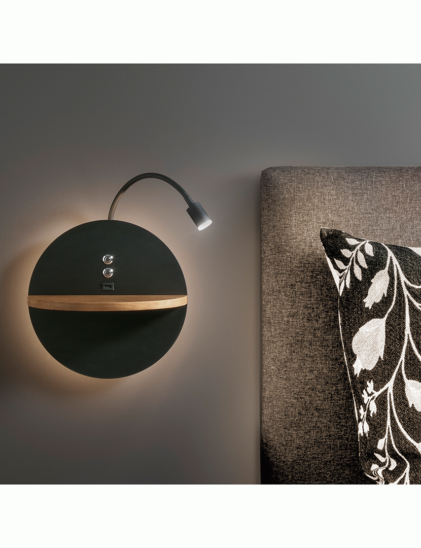 Candeeiro Parede Dual 30 cm