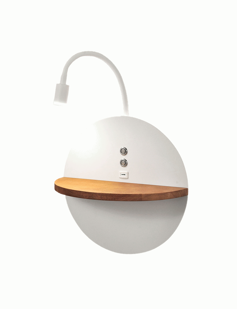 Candeeiro Parede Dual 30 cm