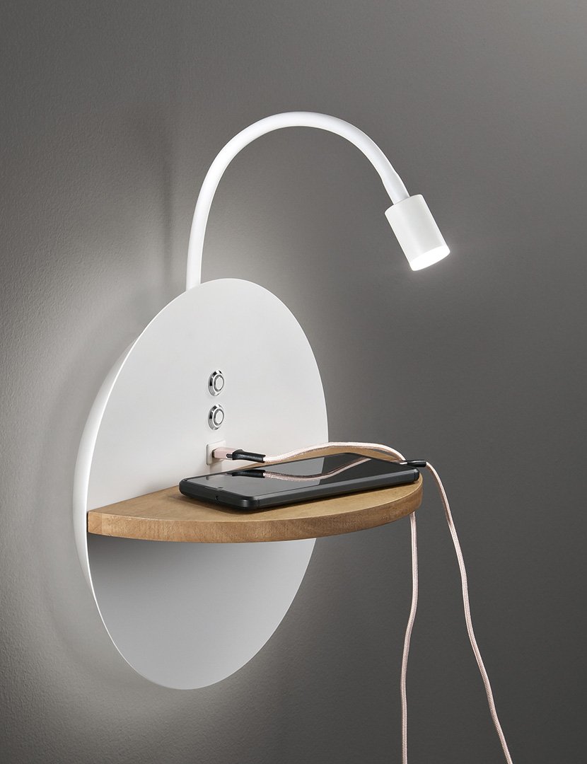 Candeeiro Parede Dual 30 cm