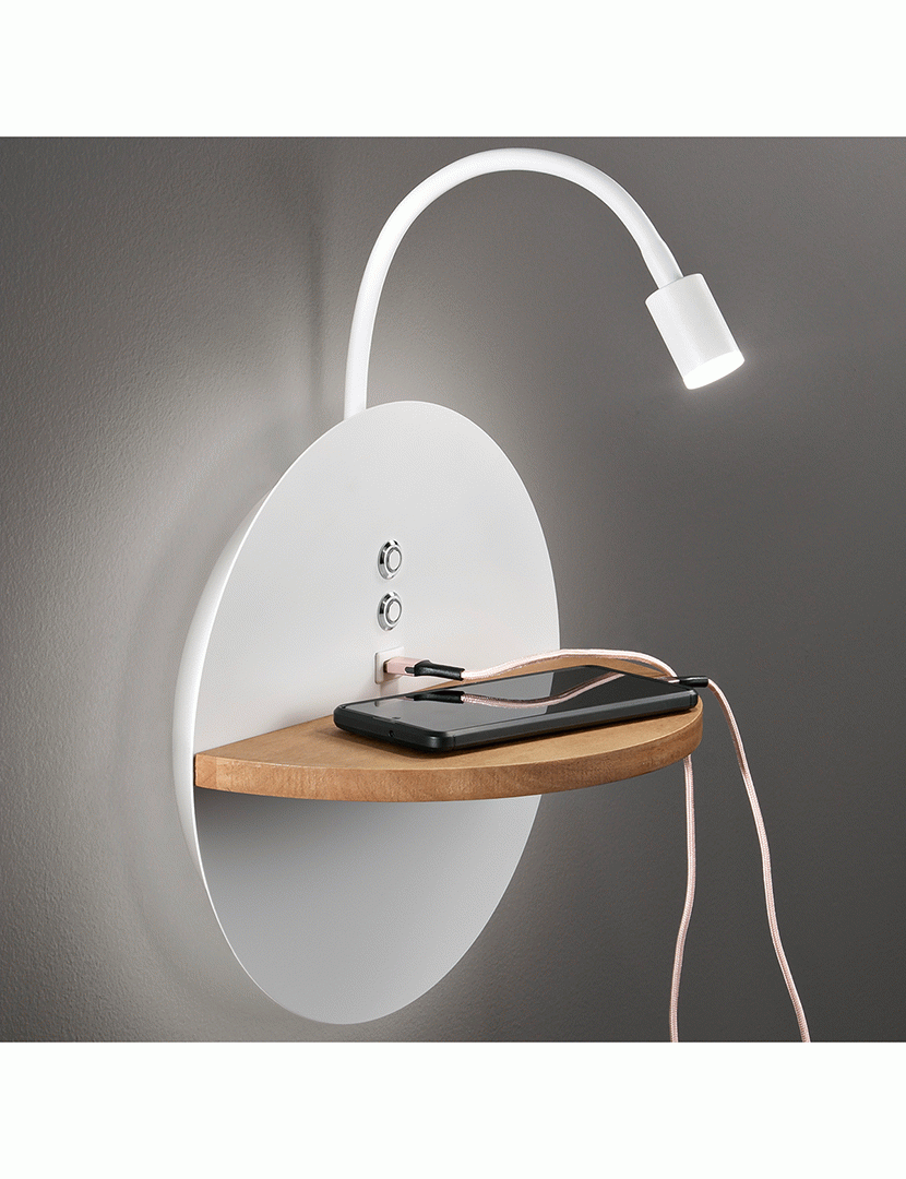 Candeeiro Parede Dual 30 cm