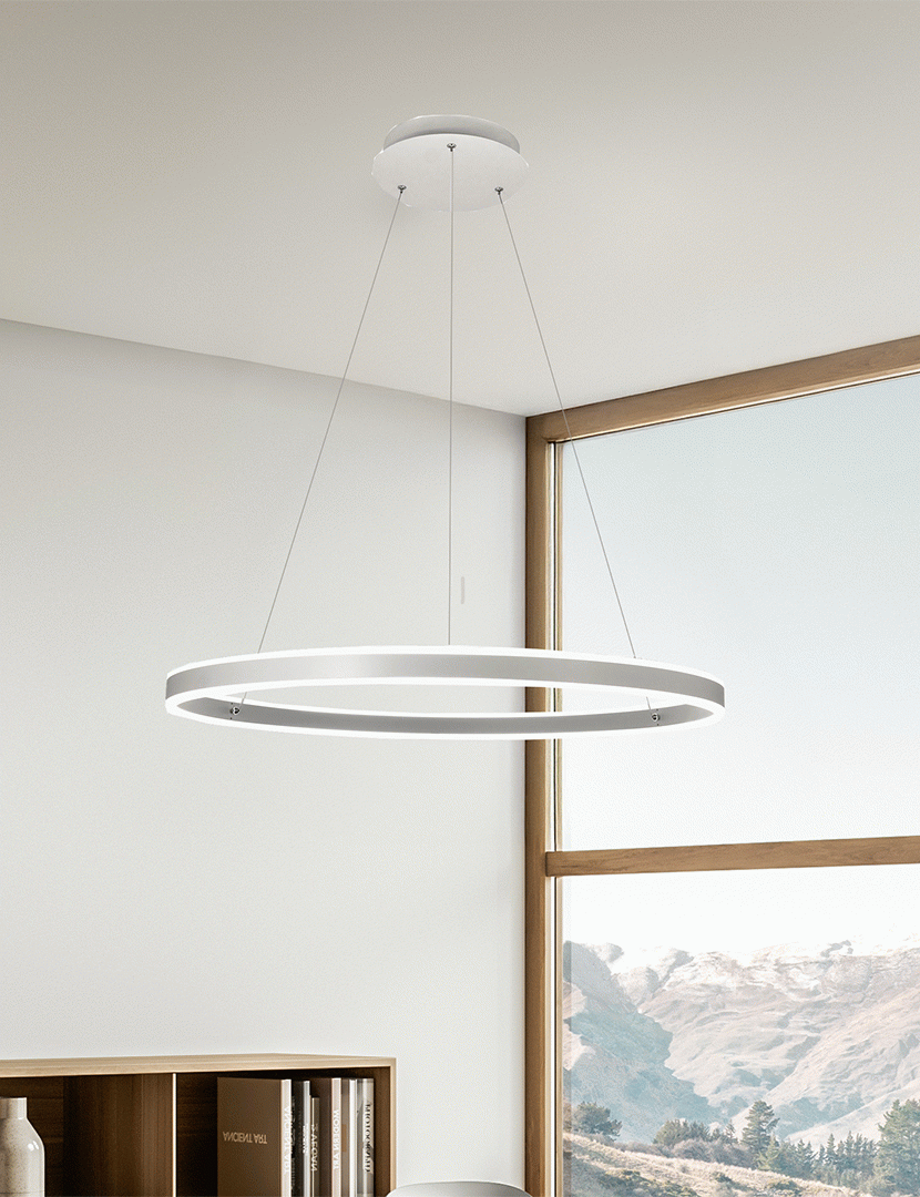 Candeeiro Teto Palau 80 cm