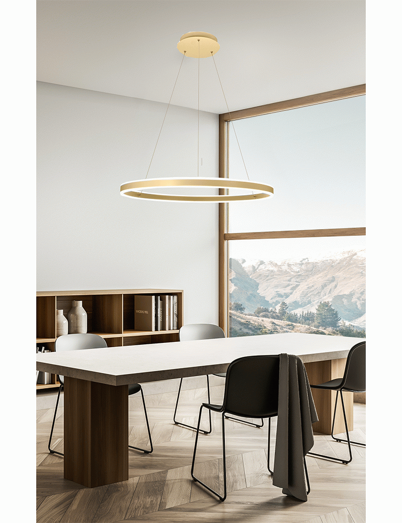 Candeeiro Teto Palau 80 cm