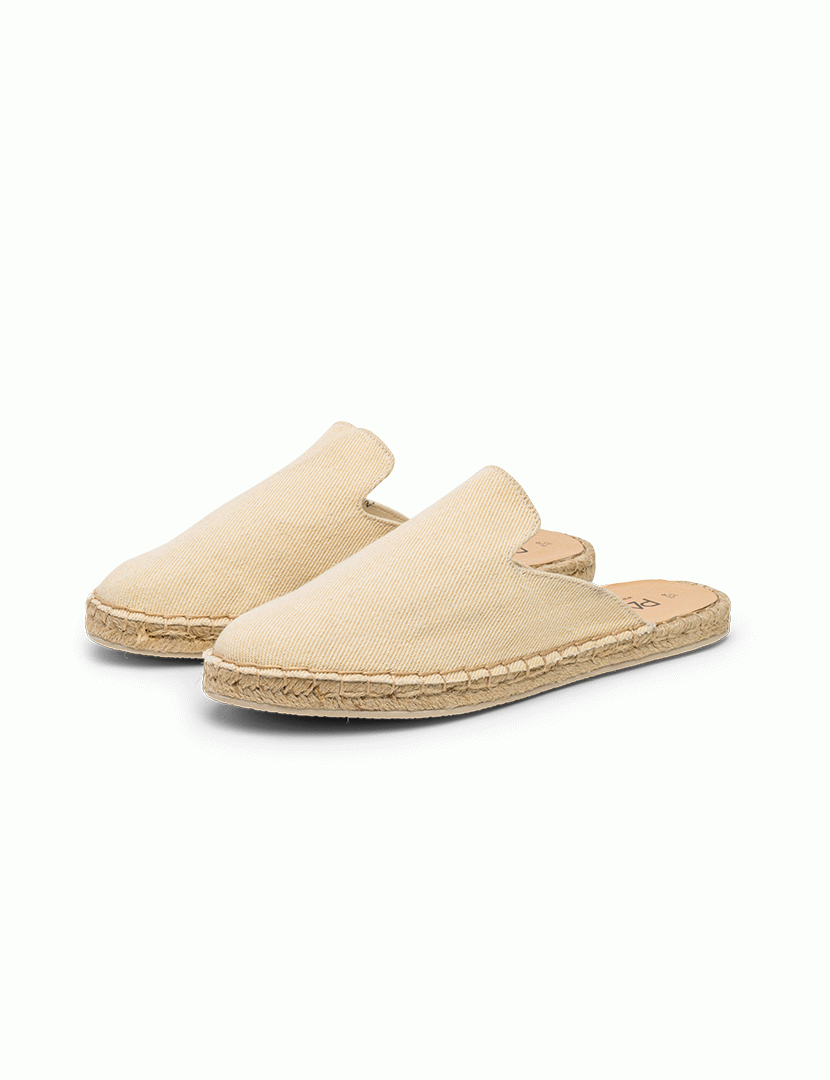 Mules Homem Ecru