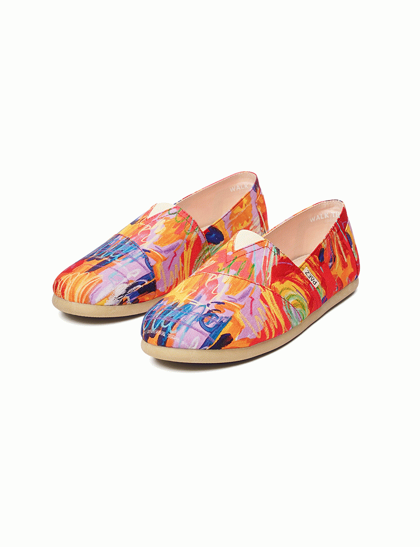 Alpercatas Senhora Print Atanásio Mannerism