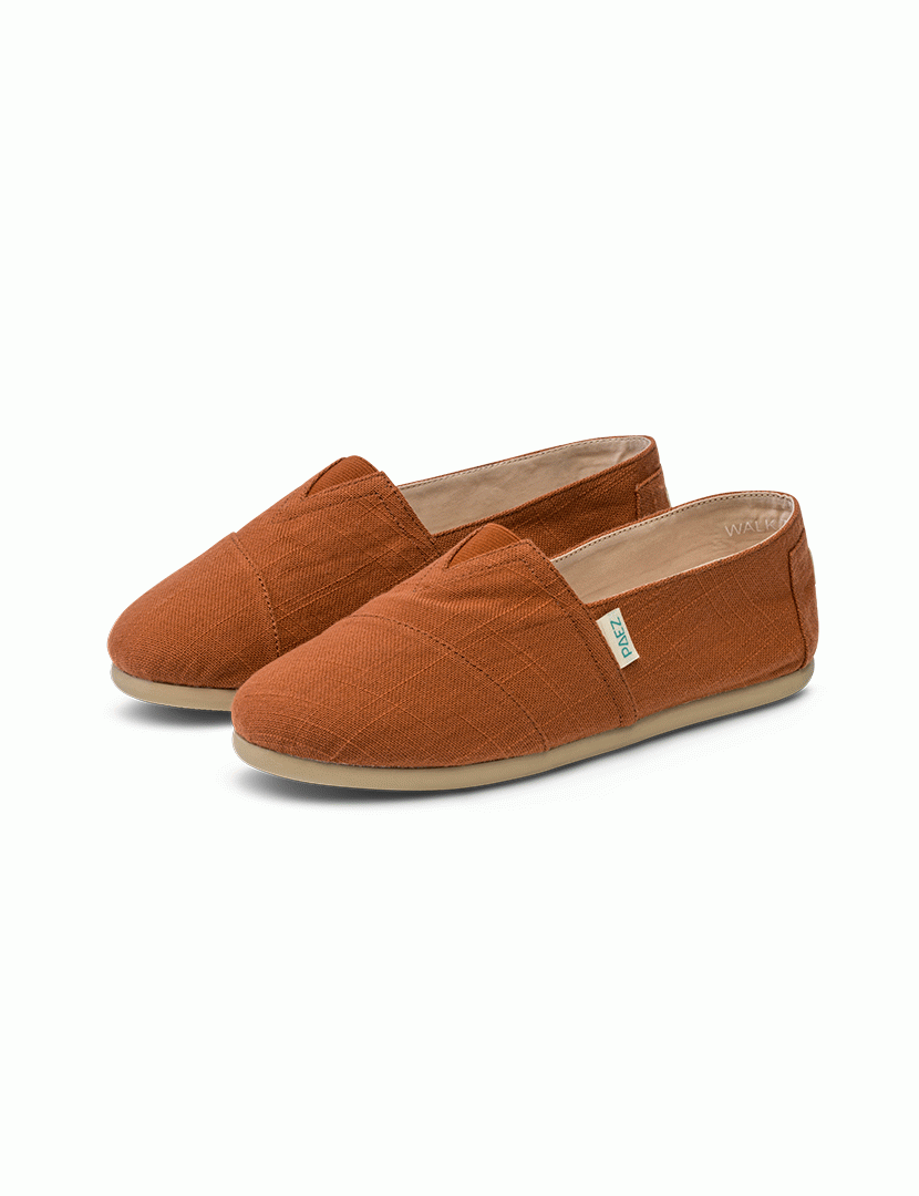 Alpercatas Senhora Combi Linen Terracota