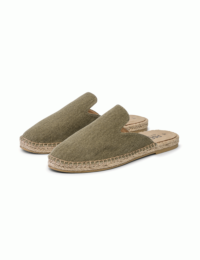 Mules Senhora Khaki