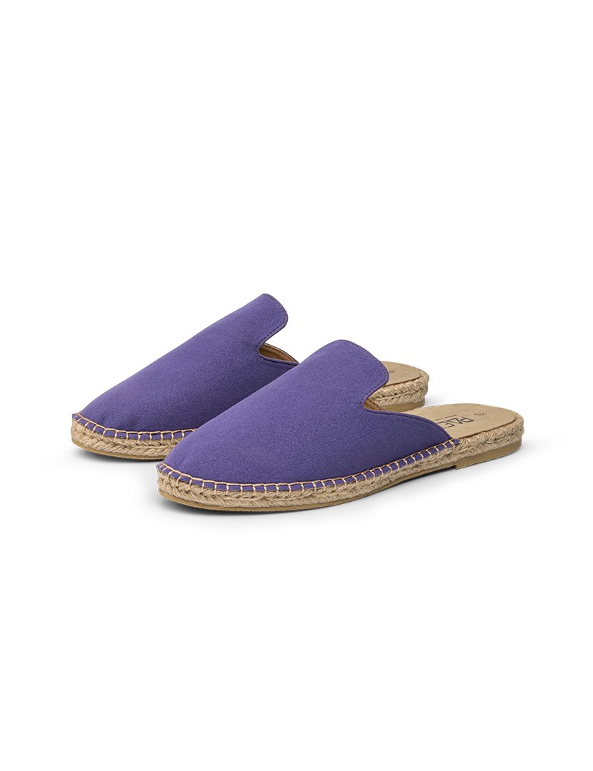 Mules Senhora Vegan Suede Amethyst