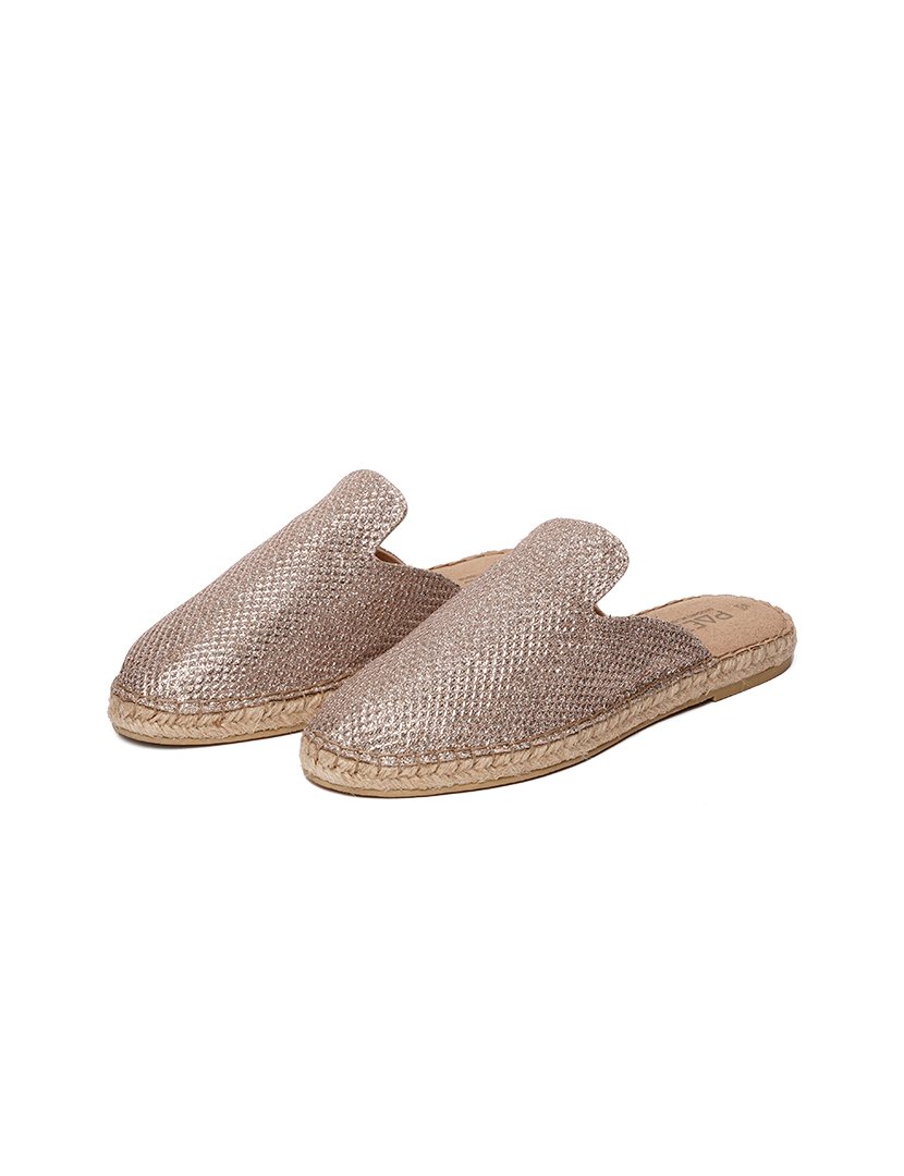Mules Senhora Glitter Silver