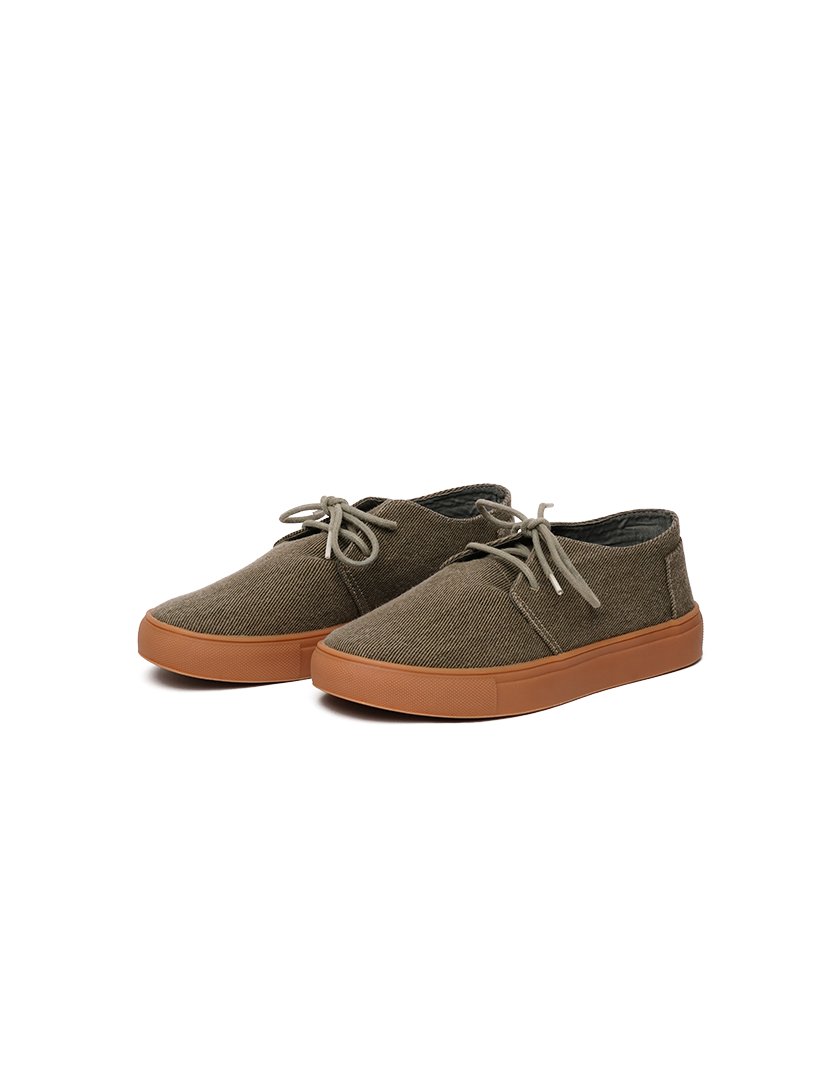 Sapatos Senhora Laces Gum Essential Khaki