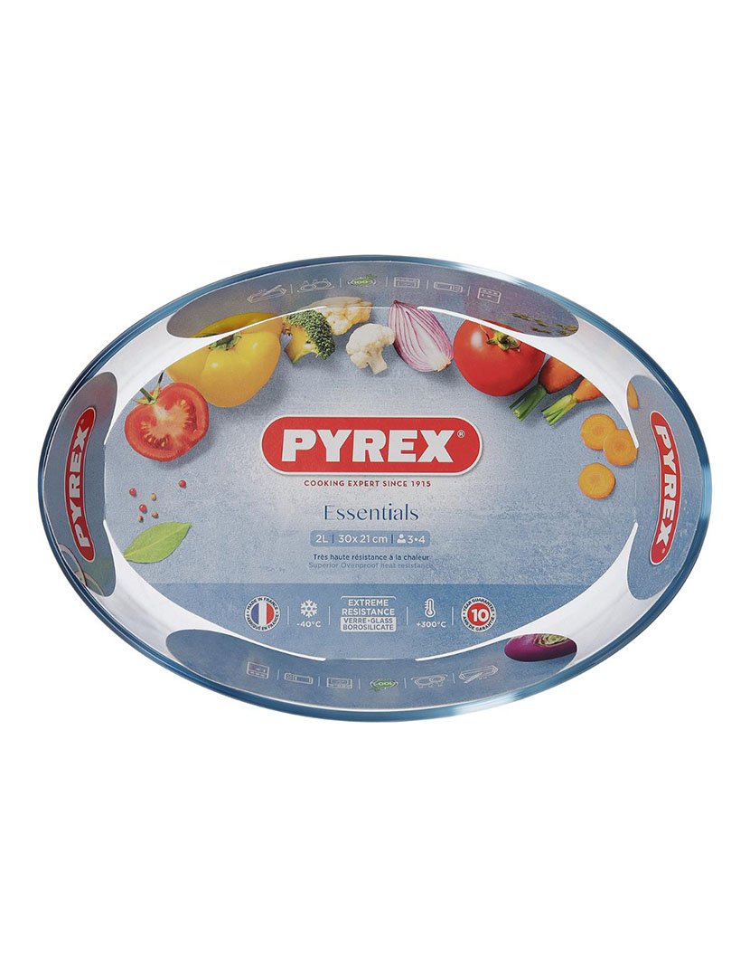 Tabuleiro Forno Oval Iconic's 30x21x7 cm