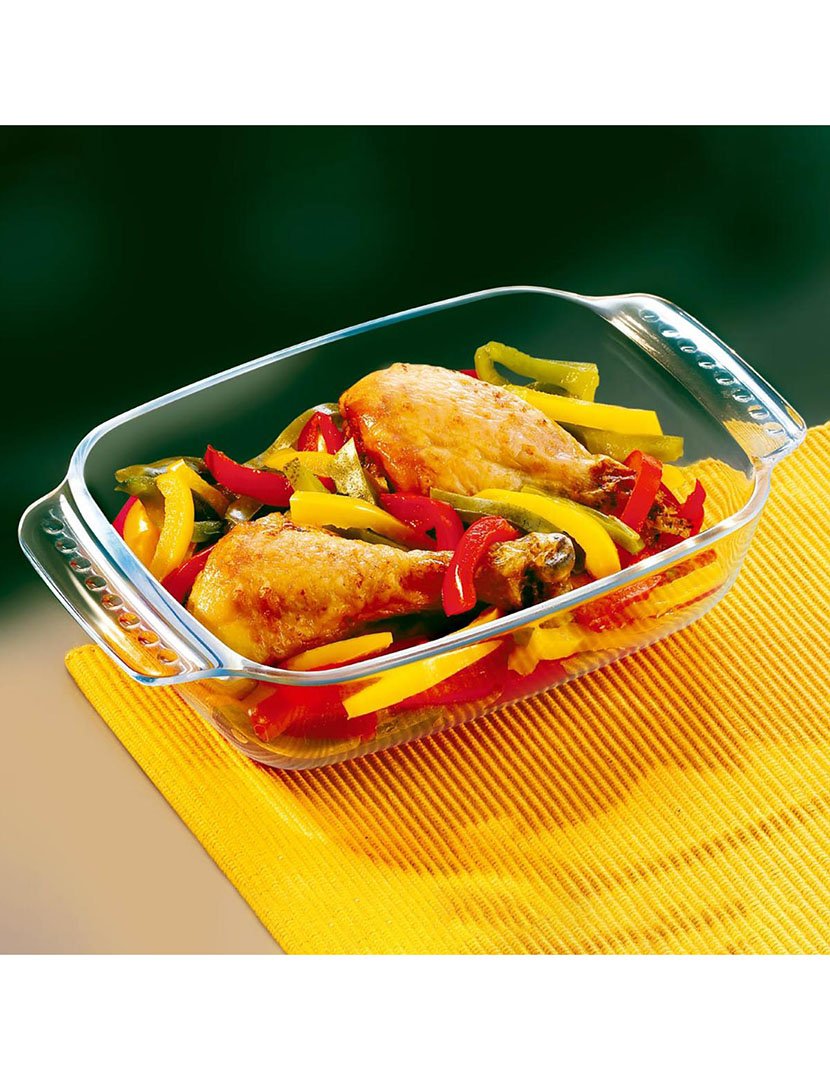 Tabuleiro Forno Rectangular Let's Share 22x13x5 cm