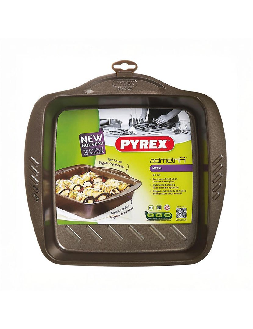 Tabuleiro Quadrado Asimetria 24x24 cm