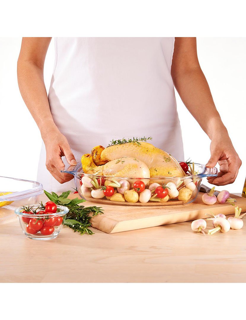 Tabuleiro Forno Rectangular Let's Share 31,5x19,7x6,4 cm