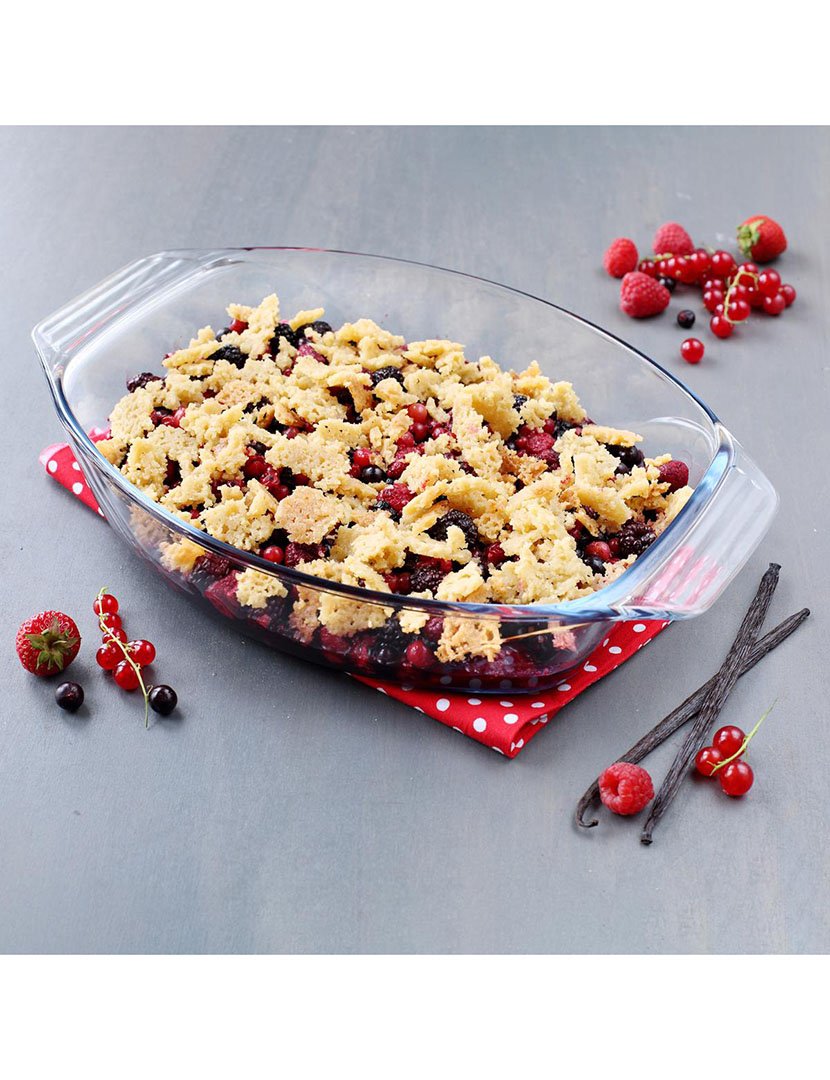 Tabuleiro Forno Oval Let's Share 35,1x24,1x6,9 cm