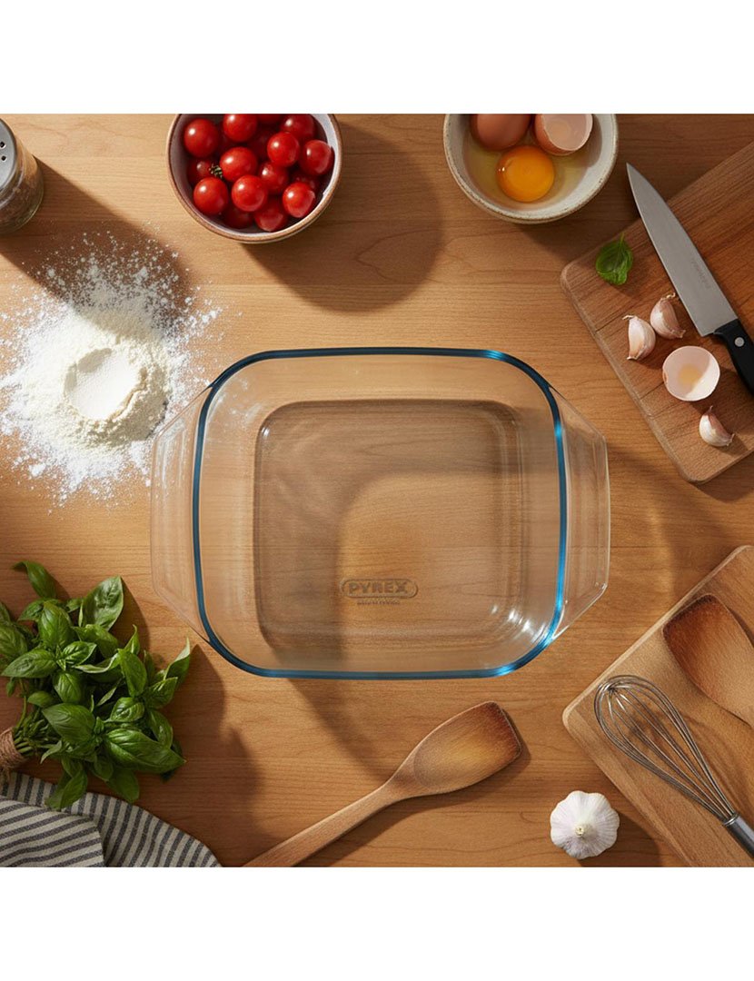 Tabuleiro Forno Quadrado Let's Share 29,2x22,7x6,8 cm