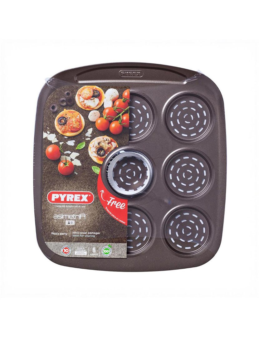 Forma Mini Pizza Asimetria 30x27,5x1,7 cm