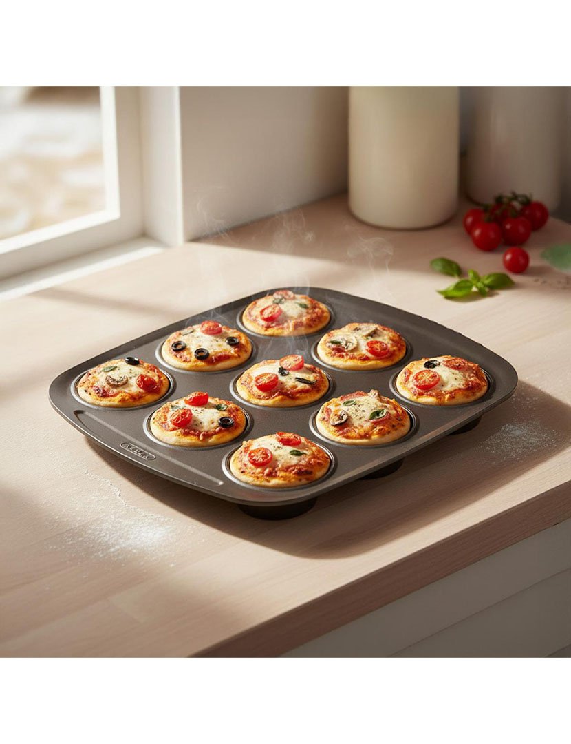 Forma Mini Pizza Asimetria 30x27,5x1,7 cm