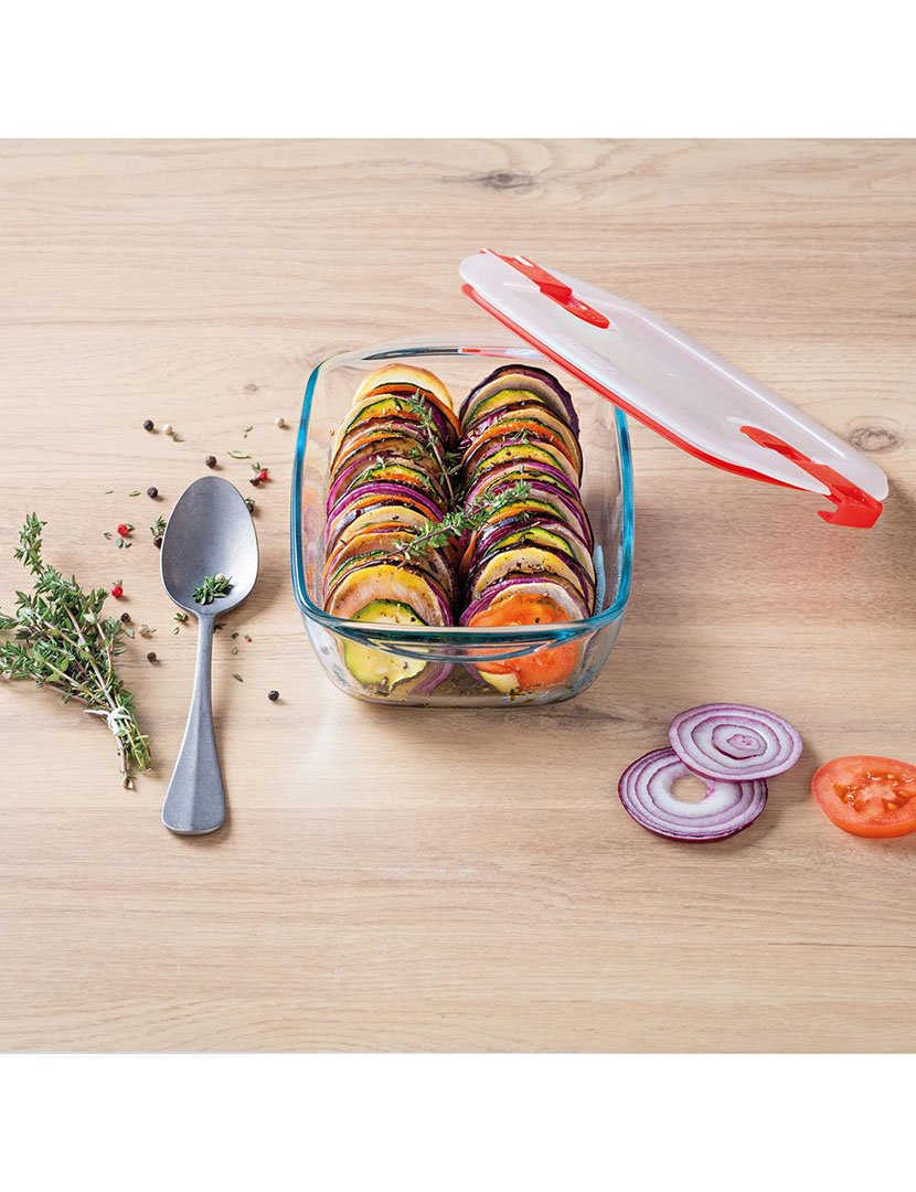 Caixa Hermética Redonda Cook&Heat 0,35L