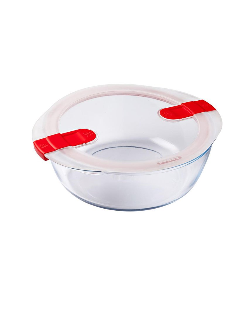 Caixa Hermética Redonda Cook&Heat 2,3L