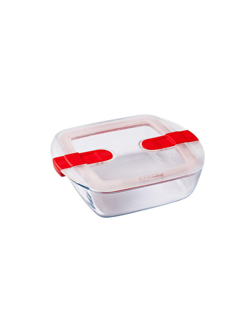 Caixa Hermética Quadrada Cook&Heat 1L