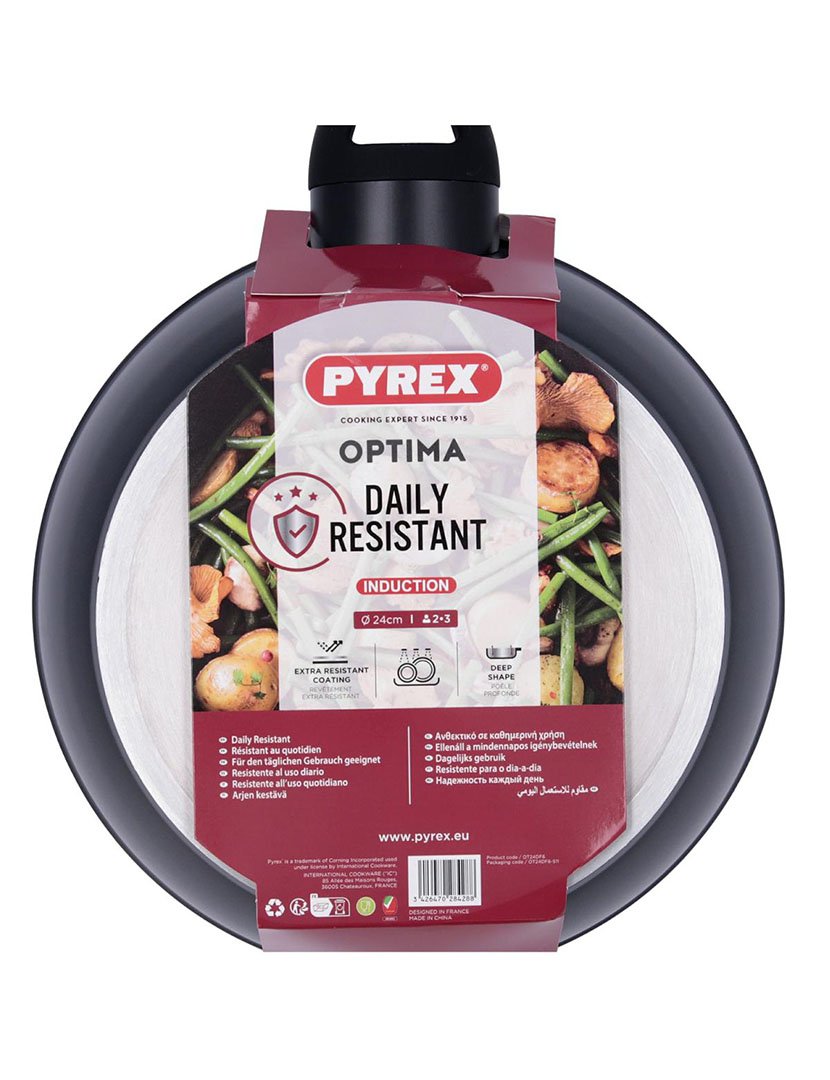 Frigideira Funda Optima + 24 cm