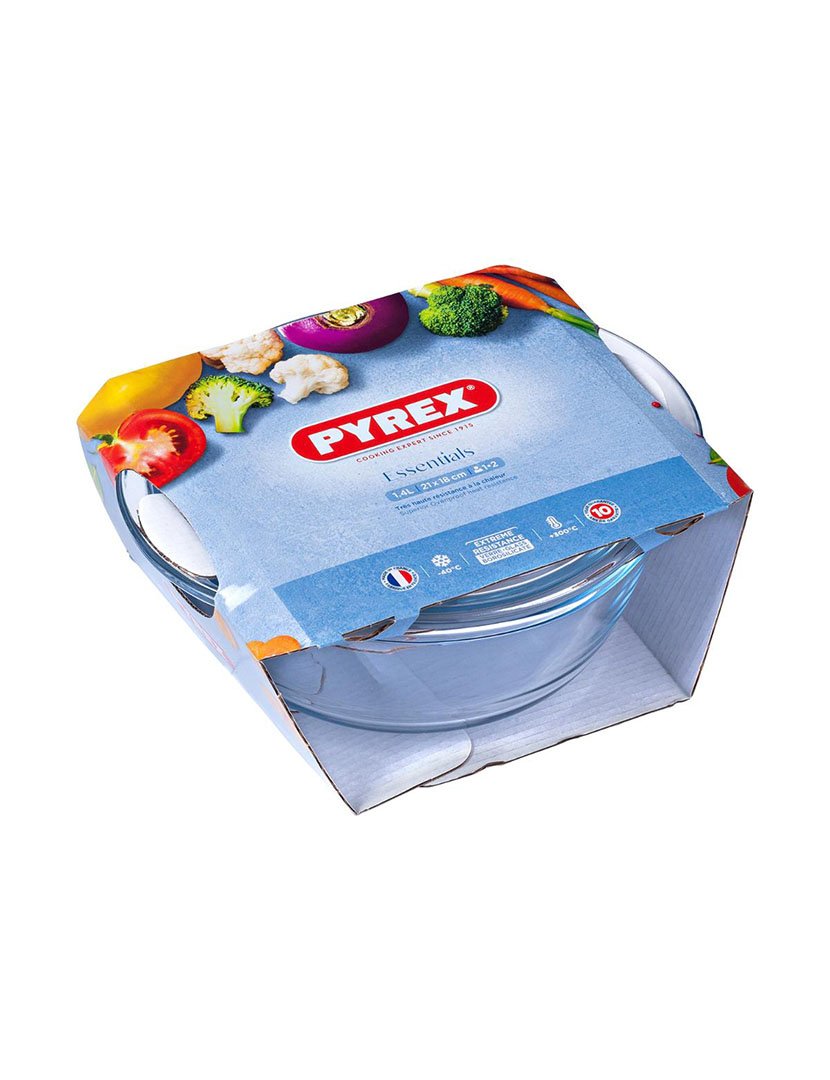 Caçarola Oval Essentials 1L+40Cl