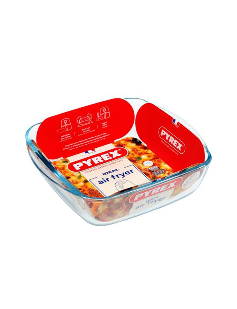 Tabuleiro Forno Quadrada Prepware 25x22 cm