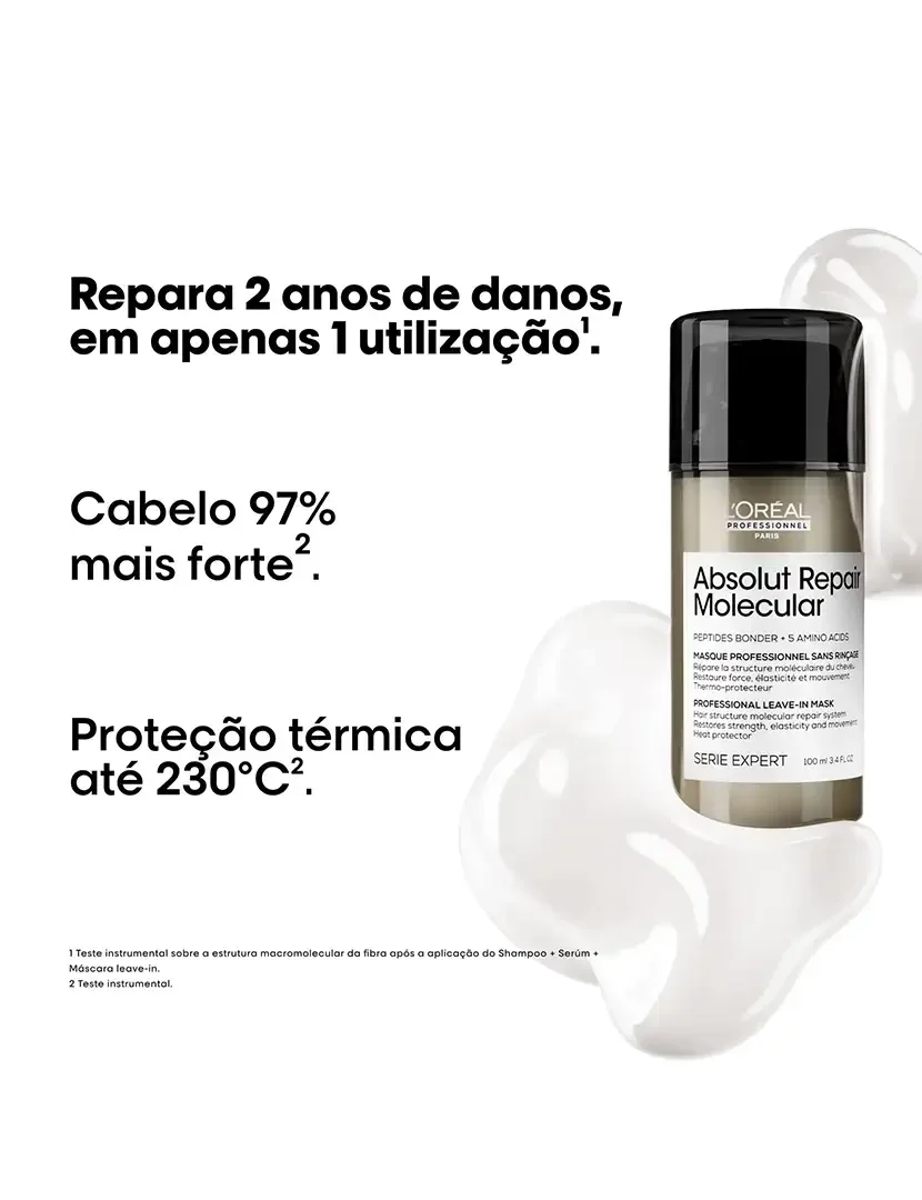 Máscara Leave-In Absolut Repair Molecular
