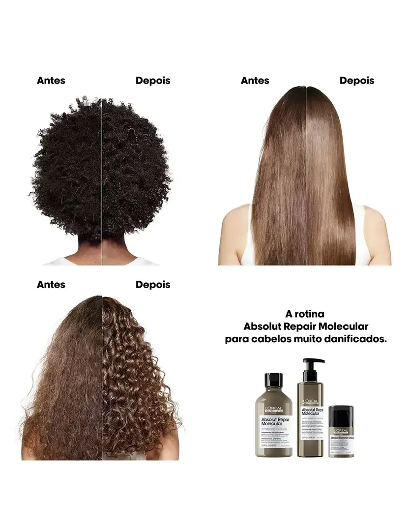 Máscara Leave-In Absolut Repair Molecular