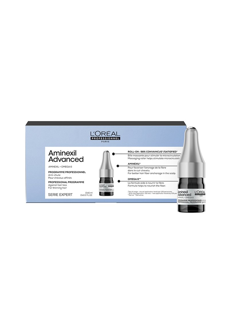 Ampolas Aminexil Advanced Anti-Queda 10un