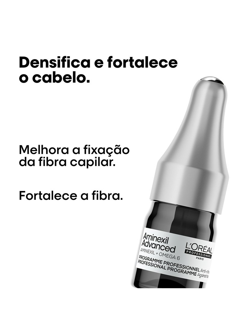Ampolas Aminexil Advanced Anti-Queda 10un