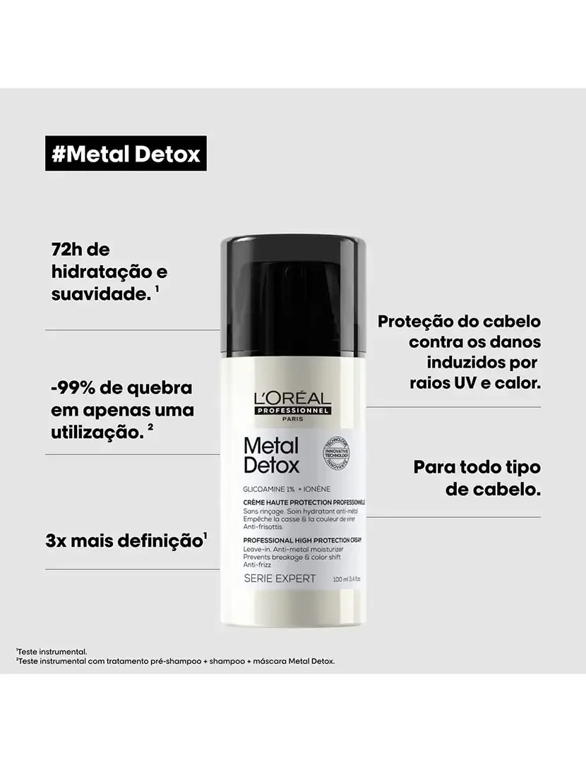 Creme Leave-in Metal Detox