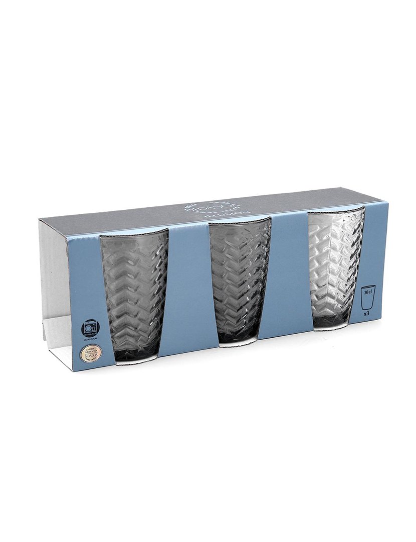 Conjunto 3 Copos Illusion 30 cl