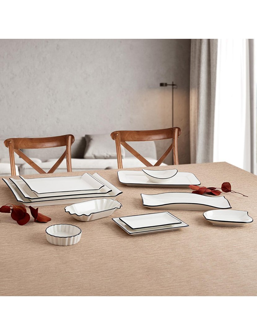 Travessa Gastro Black 31x18 cm