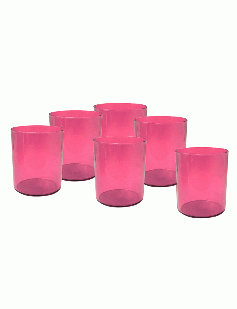 Conjunto 6 Copos Aere 25 cl Rosa