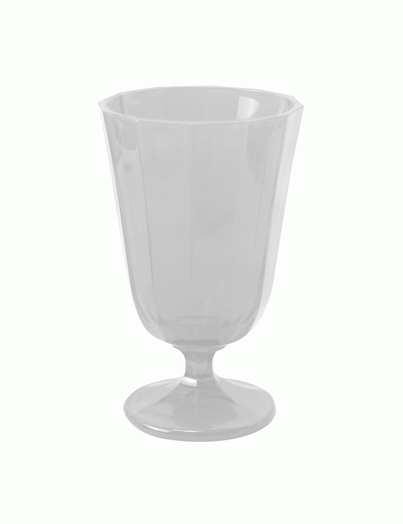 Conjunto 6 Copos Ana 25 cl Branco