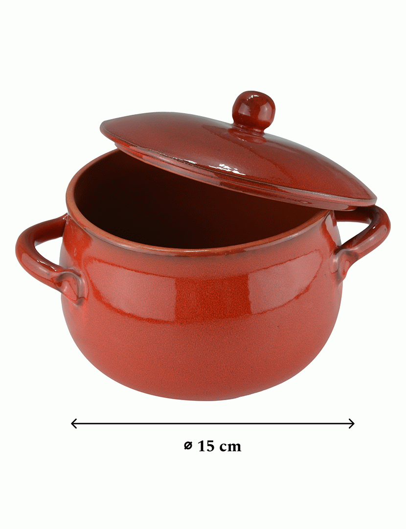 Caçarola Fiamma 15 cm Vermelho
