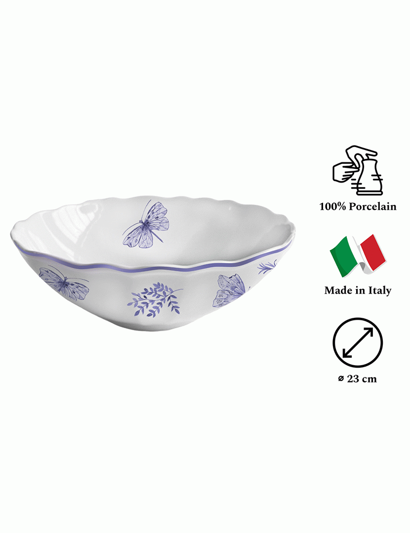 Saladeira Sonia Azul