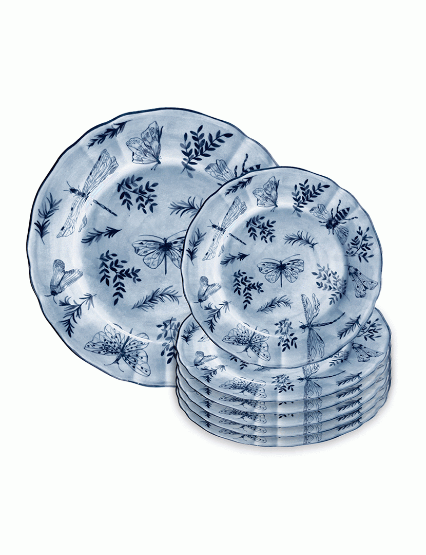 Serviço Sobremesa Sonia Azul