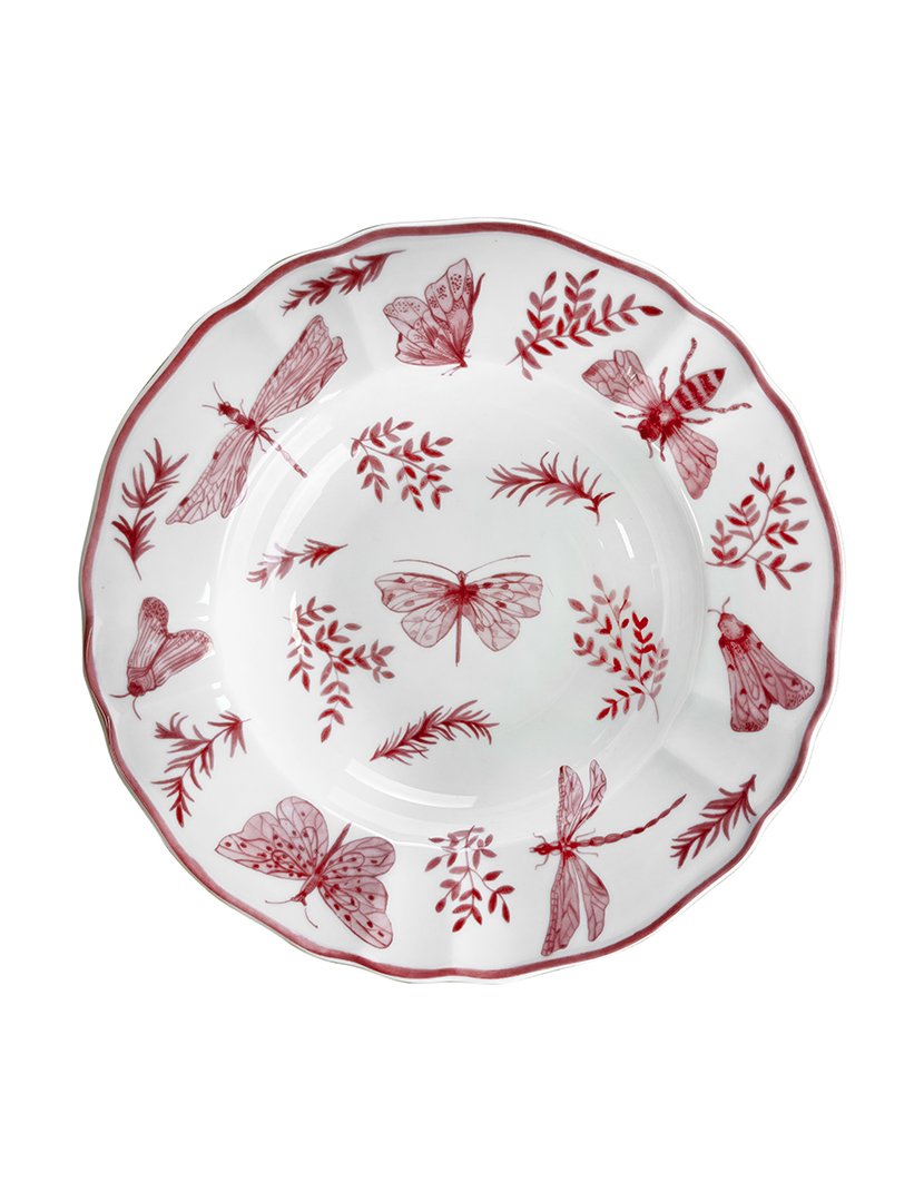 Conjunto 6 Pratos Fundos Sonia Rosa