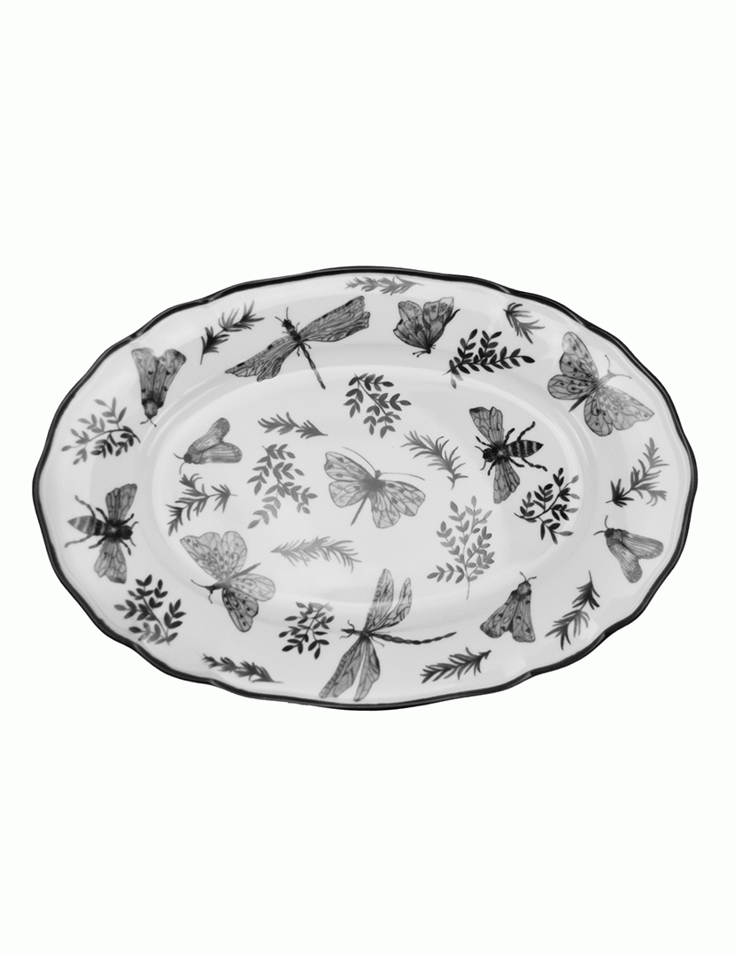 Travessa Oval Sonia Preto