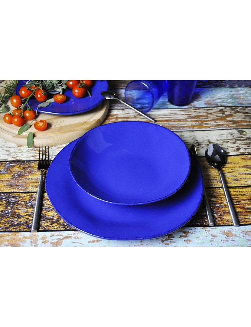 Serviço Loiça 18 Peças Materia Multicor